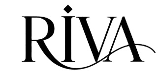 Black 'RIVA' logo on a white background